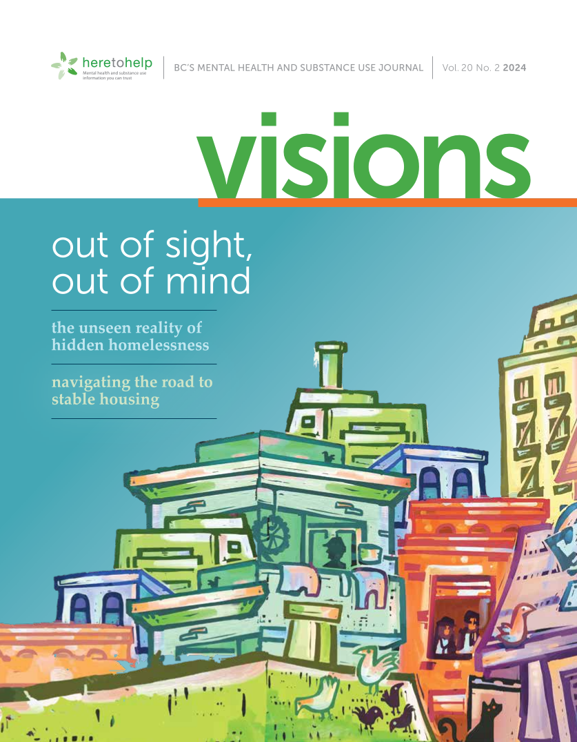 cover of the Out of Sight Out of Mind issue of Visions