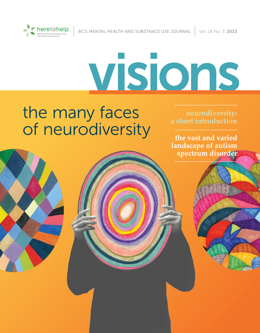 cover of the Neurodiversity issue of Visions