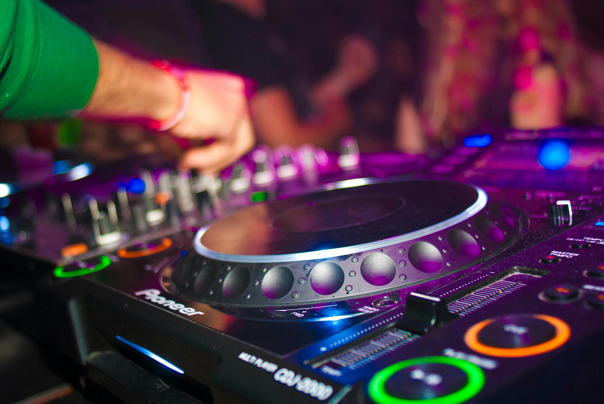 stock photo of a Pioneer CDJ