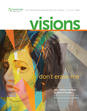 Cover of Visions magazine, issue 21.3